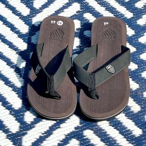 Brown Sport Flip Flops/ Slide-ons/ Summer Beach Sandals EU sz44
